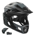 Indlæs billede i gallerifremviser, Crazy Safety Cykelhjelm Grå / M (54-57cm) TITAN fullface cykelhjelm