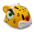 Indlæs billede i gallerifremviser, Crazy Safety Cykelhjelm Gul / S (49-55cm) Leopardcykelhjelm