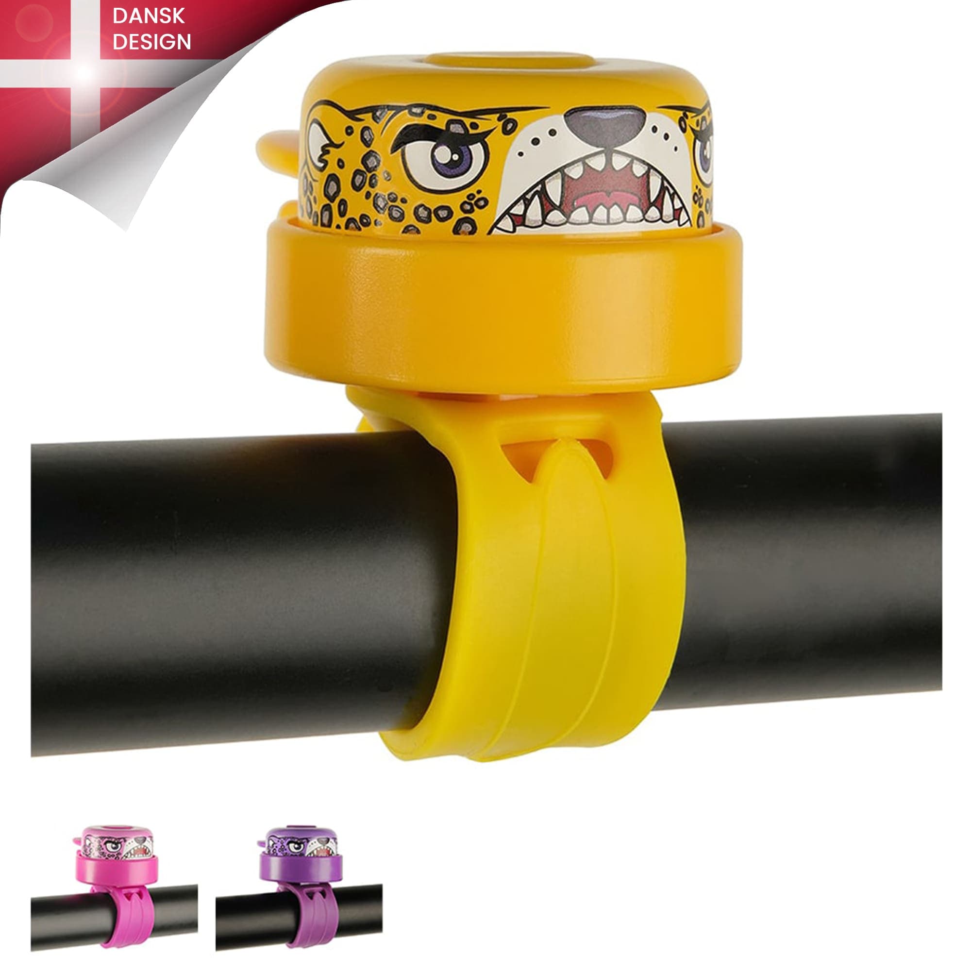 Crazy Safety Ringeklokke Leopardcykelklokke