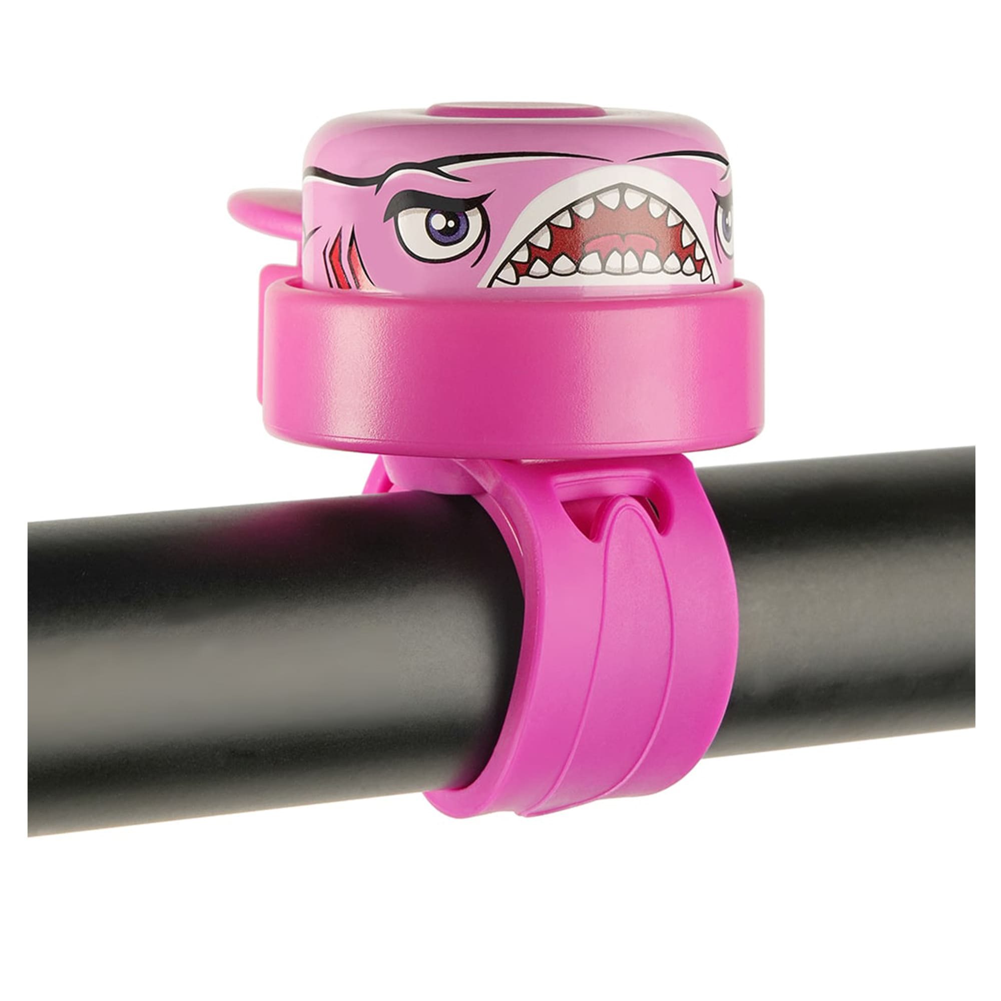 Crazy Safety Ringeklokke Pink Hajcykelklokke
