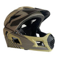 Indlæs billede i gallerifremviser, Crazy Safety Cykelhjelm Sand / M (54-57cm) TITAN fullface cykelhjelm