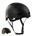 Indlæs billede i gallerifremviser, Crazy Safety Cykelhjelm Sort / L (57-61cm) RAMPAGE skater cykelhjelm - Belle