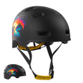 Indlæs billede i gallerifremviser, Crazy Safety Cykelhjelm Sort sol / L (57-61cm) RAMPAGE skater cykelhjelm - Urban