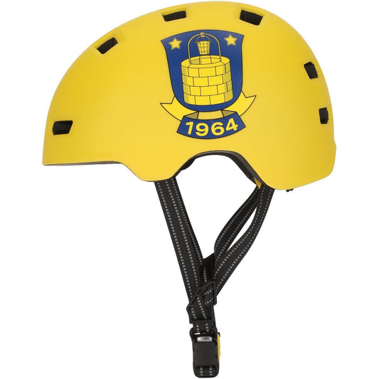 Crazy Safety - Danmark Cykelhjelm Fanhjelm, Brøndby IF (BIF)