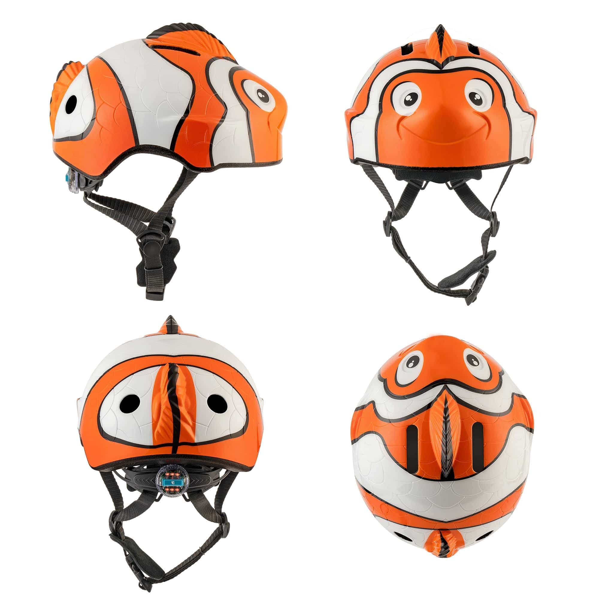 Klovnefiskcykelhjelm - Orange